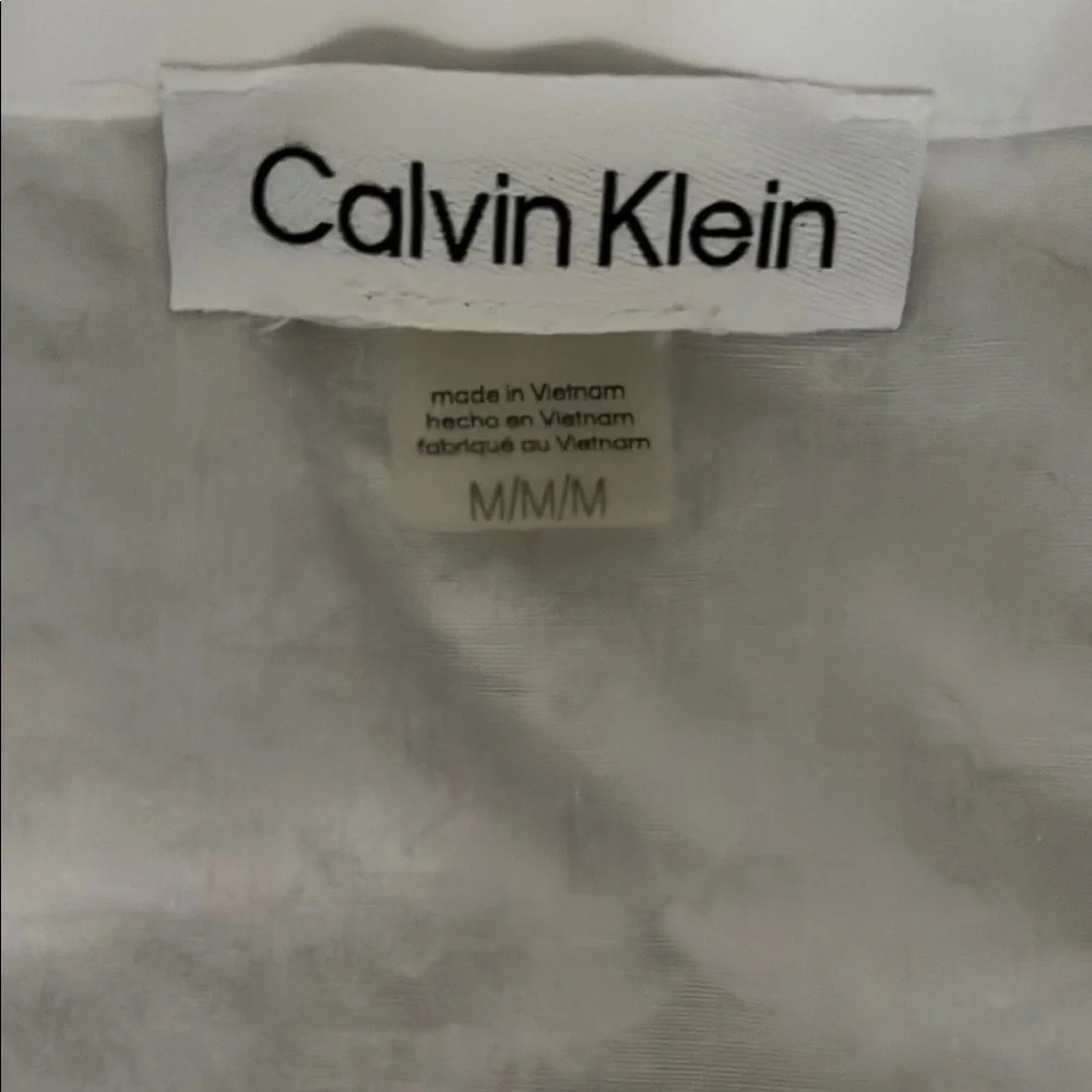 Calvin Klein White Blouse - Picture 2 of 3